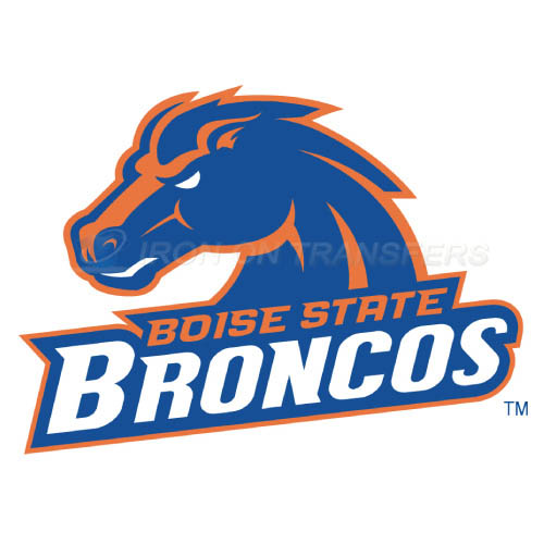 Boise State Broncos logo T-shirts Iron On Transfers N4009 - Click Image to Close